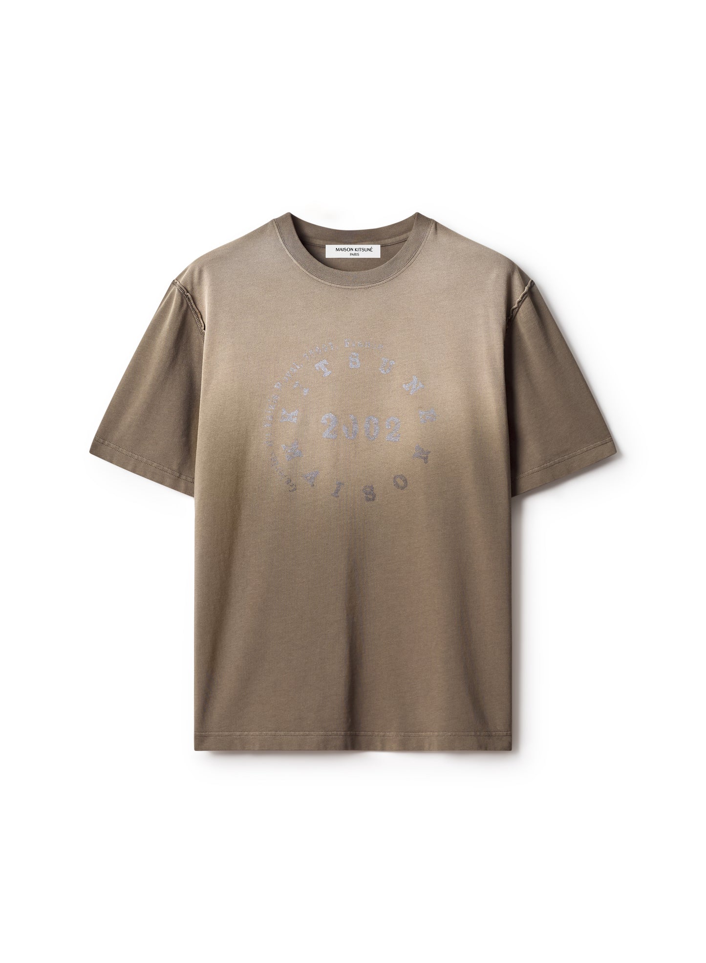 CIRCLE STAMP FADED COMFORT TEE-SHIRT