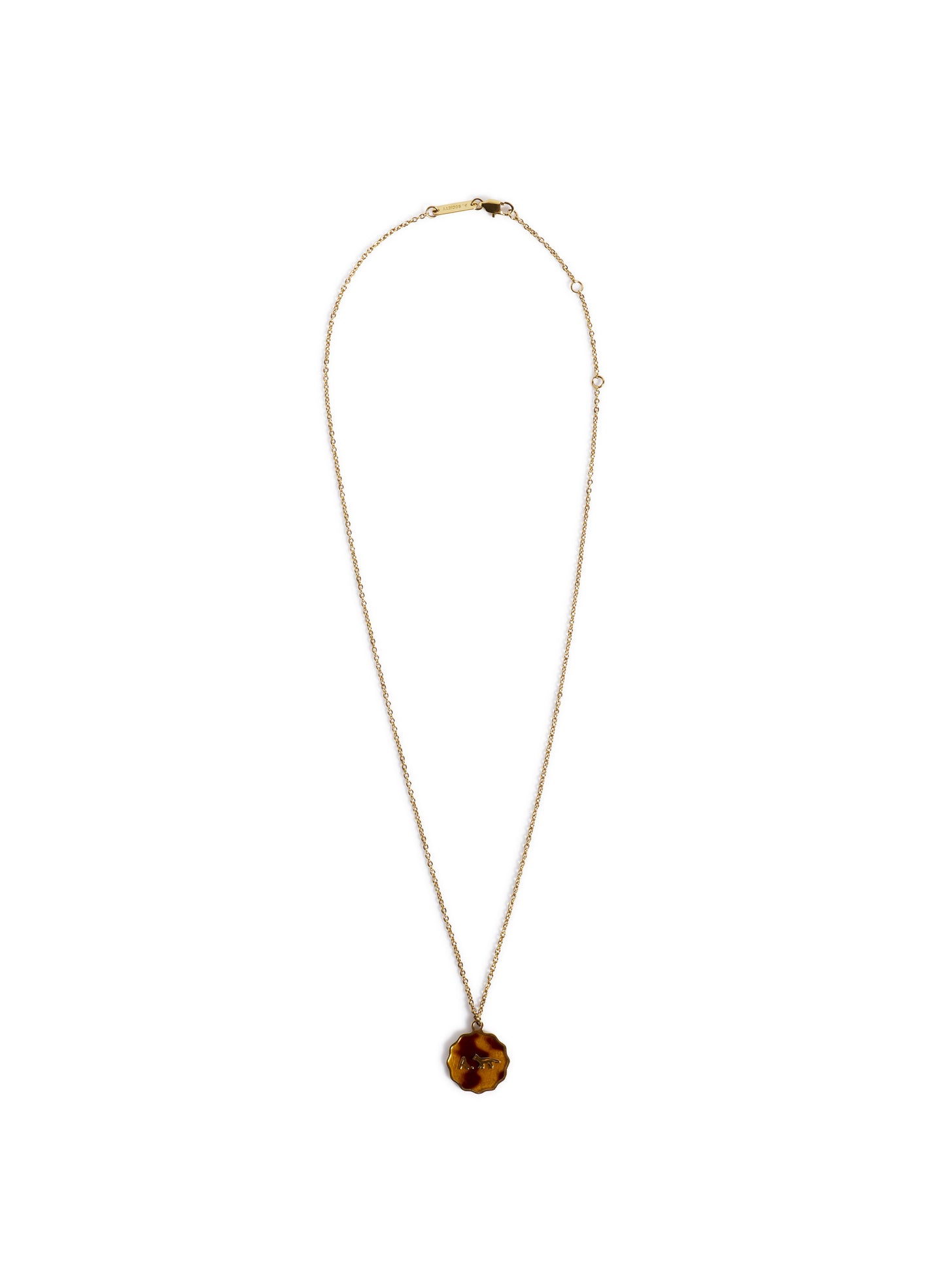 MAISON KITSUNE x ASOCIETY GOLD NECKLACE