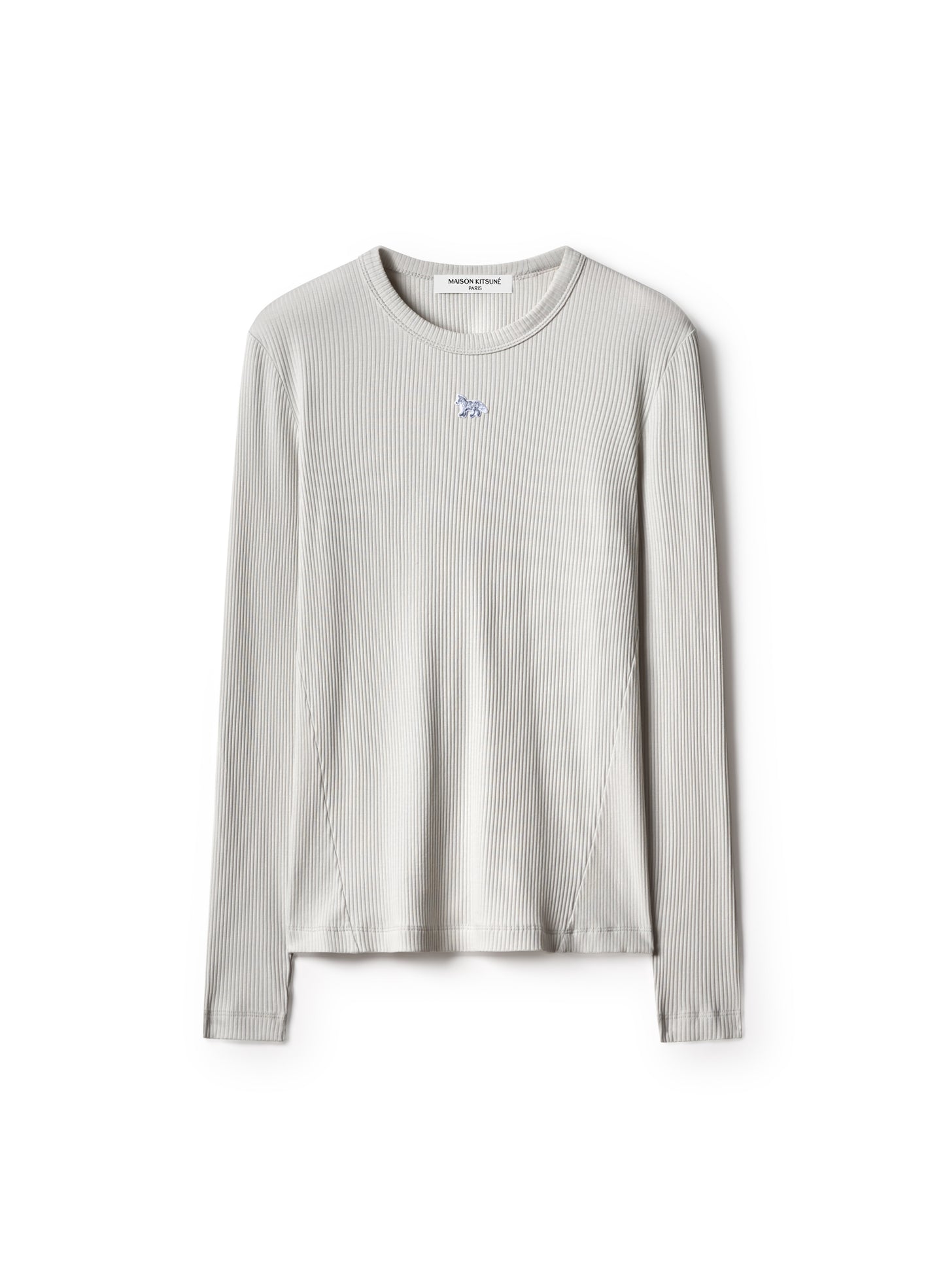 BABY FOX LONG SLEEVE RIBBED TEE-SHIRT
