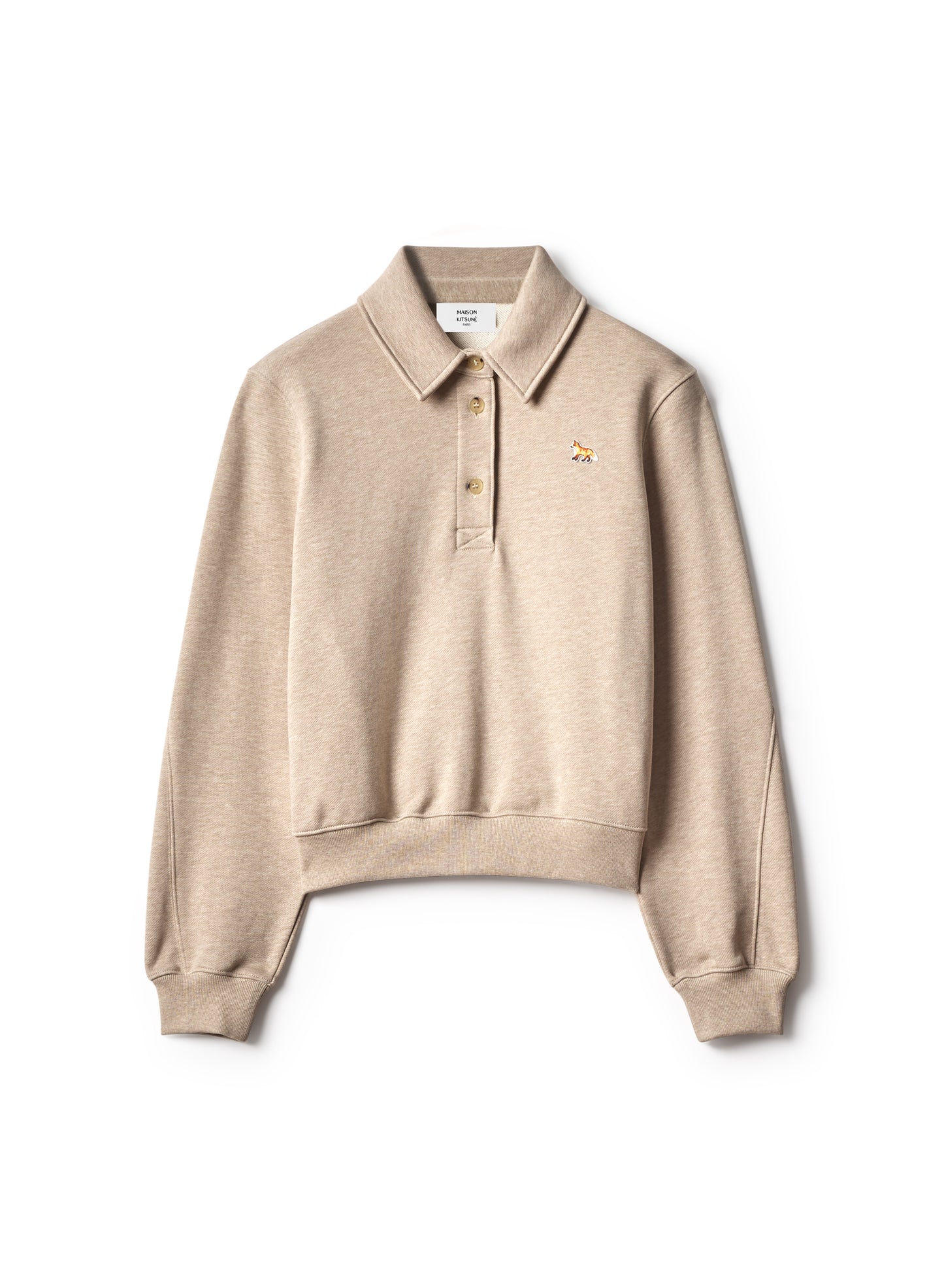BABY FOX POLO SWEATSHIRT
