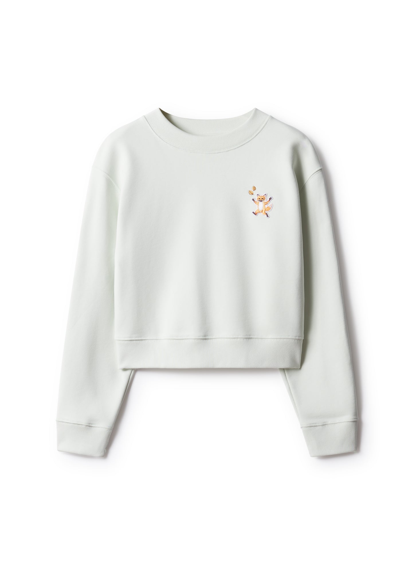 FALL FOX CROPPED SWEATSHIRT