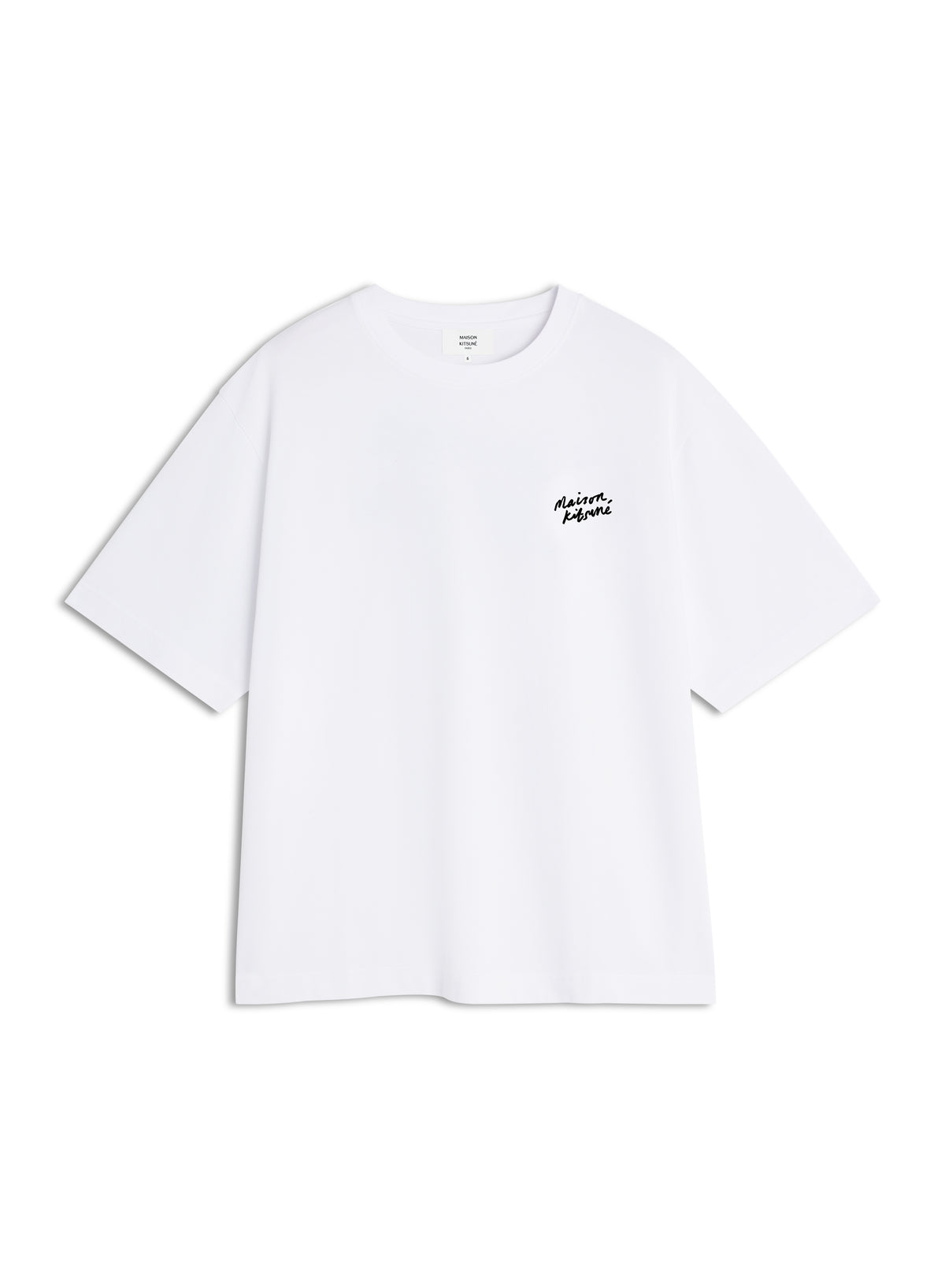 MAISON KITSUNÉ HANDWRITING OVERSIZE TEE-SHIRT