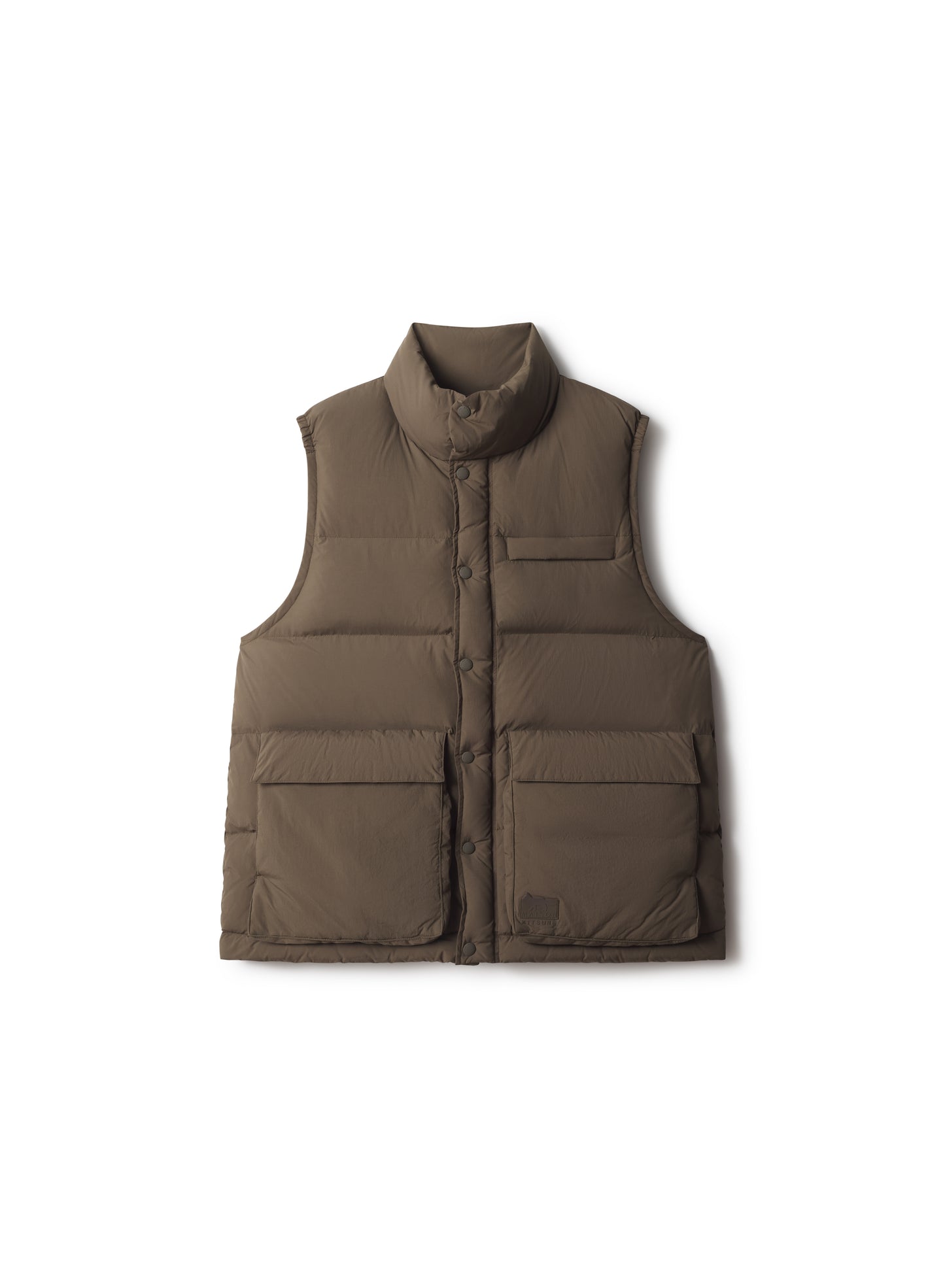 SLEEVELESS QUILTED PUFFER