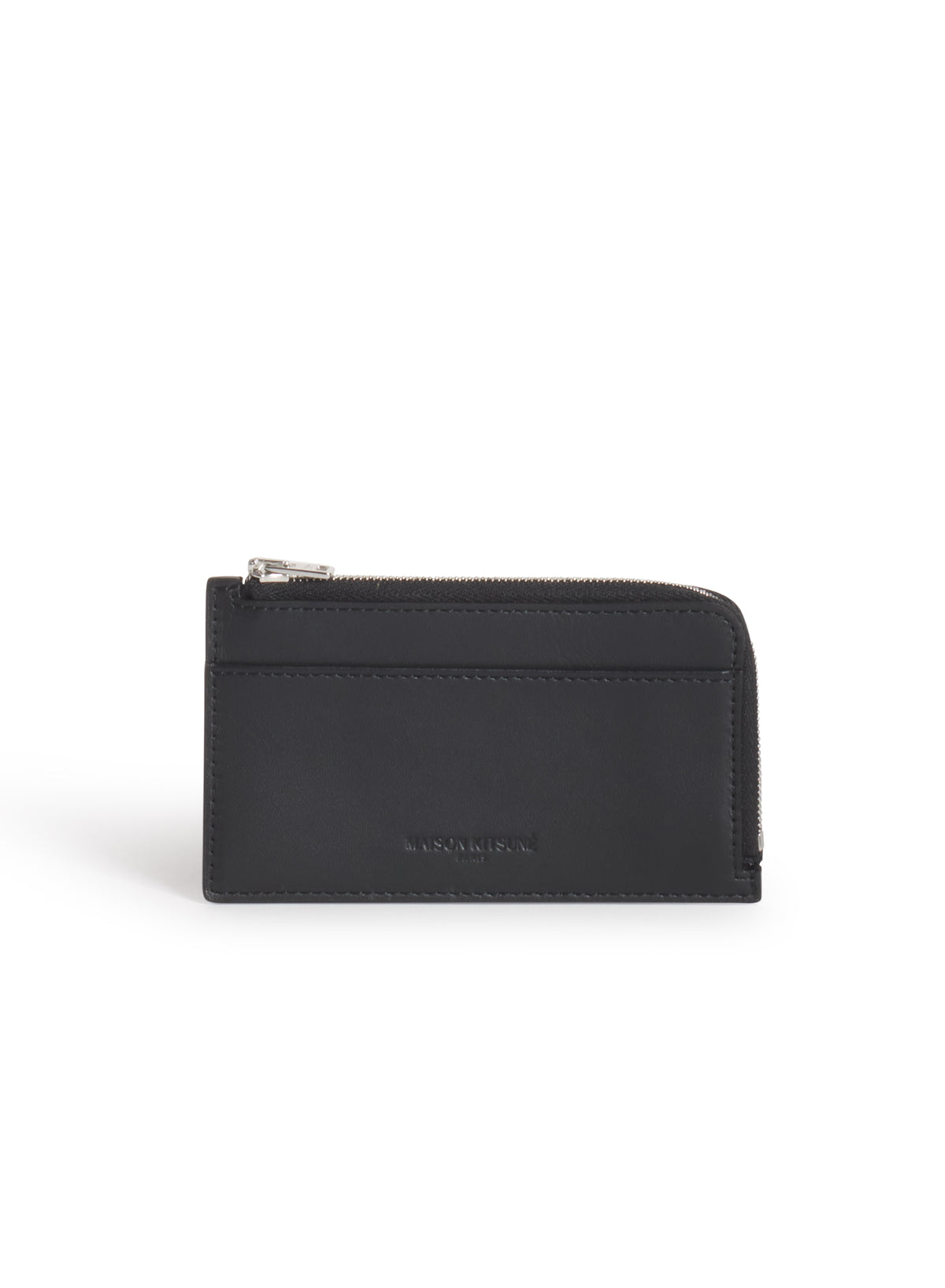 MAISON KITSUNÉ PARIS ZIPPED CARDHOLDER