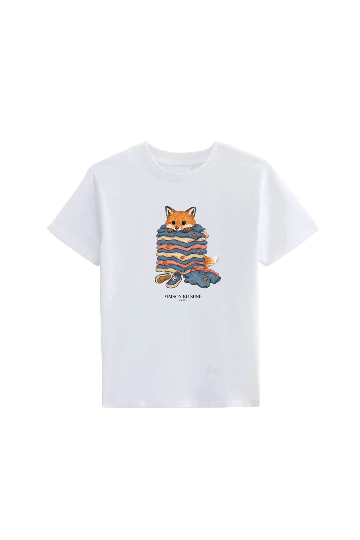 HIDDEN KIDDY FOX KID TEE-SHIRT