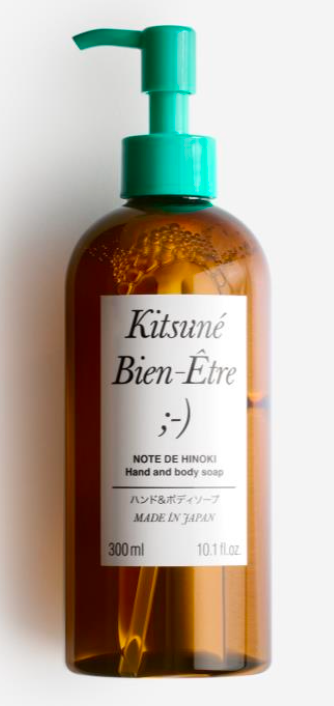 Kitsuné Bien-être Hand and Body soap Hinoki Wood 300 ml FRANCE-300ML