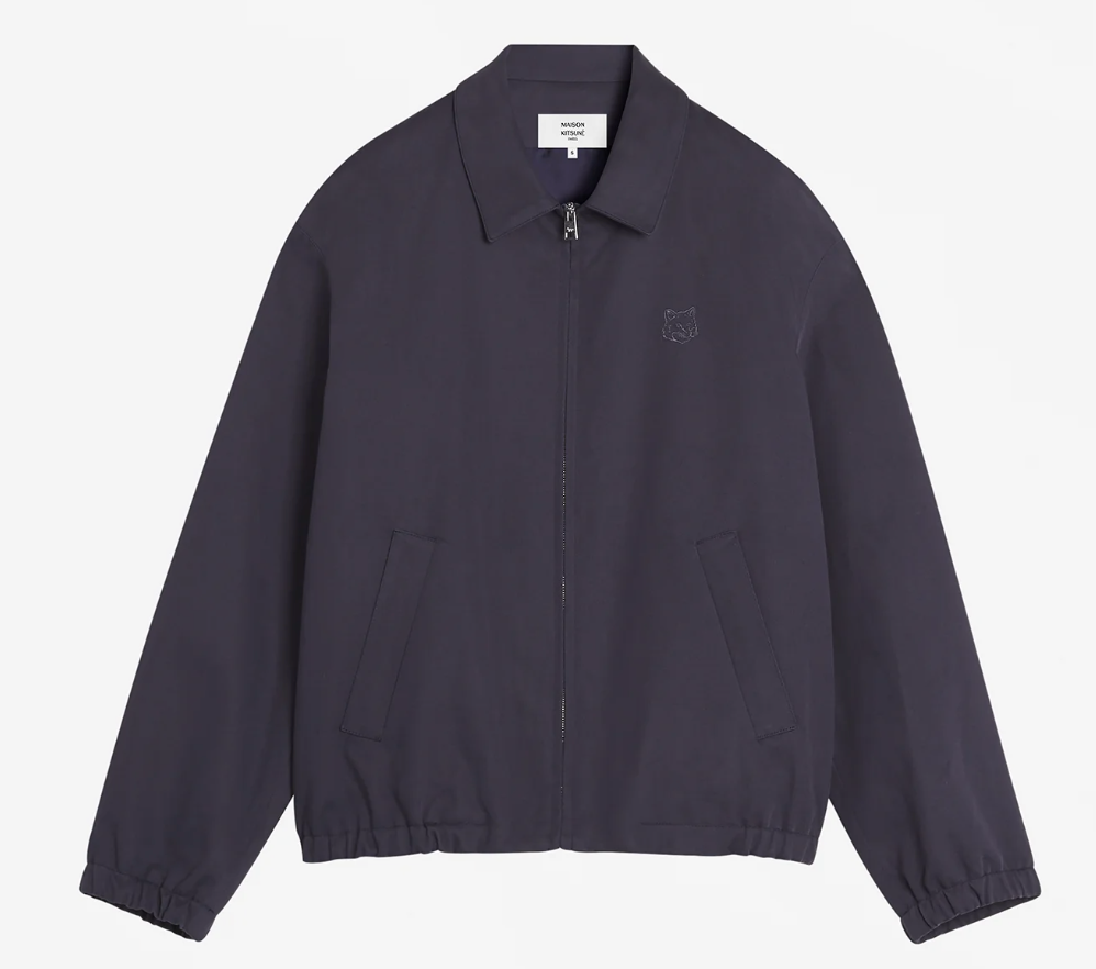 ELASTICATED ZIPPED BLOUSON