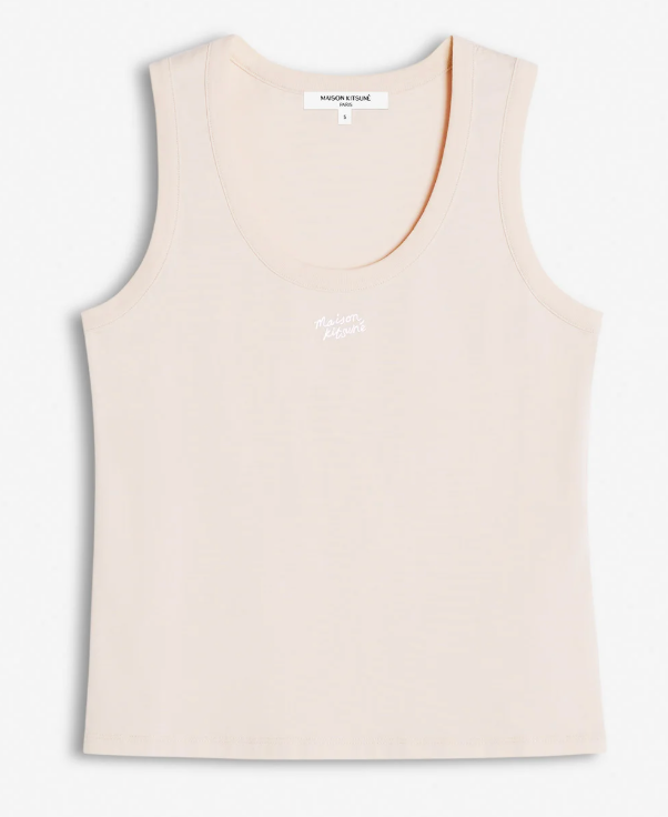 MAISON KITSUNE HANDWRITING TANK TOP