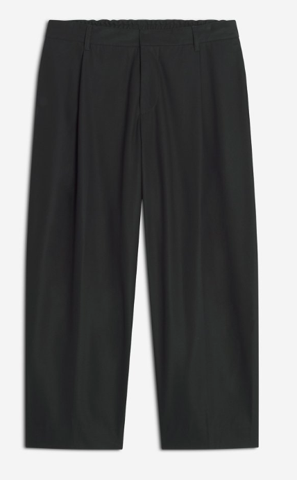 CROPPED PLEATED PANTS
