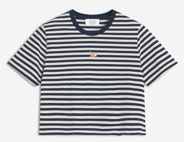 BABY FOX STRIPED BABY TEE-SHIRT