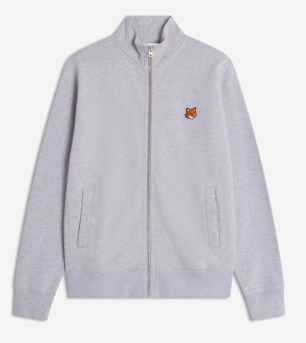 FOX HEAD ZIPPED REGULAR SWEATSHIRT