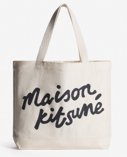 MAISON KITSUNÉ HANDWRITING TOTE