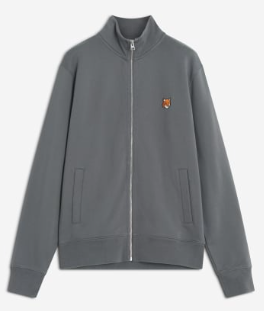 FOX HEAD ZIPPED REGULAR SWEATSHIRT