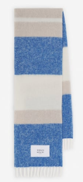 ALPACA STRIPED SCARF