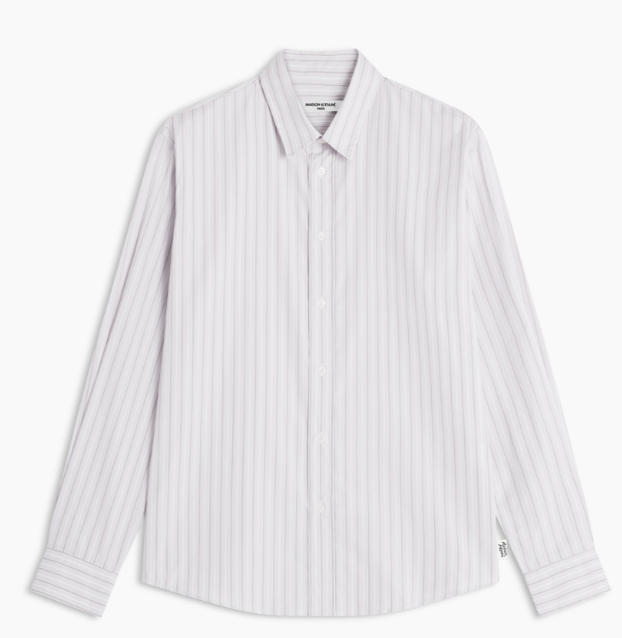 MAISON KITSUNÉ HANDWRITING CASUAL SHIRT