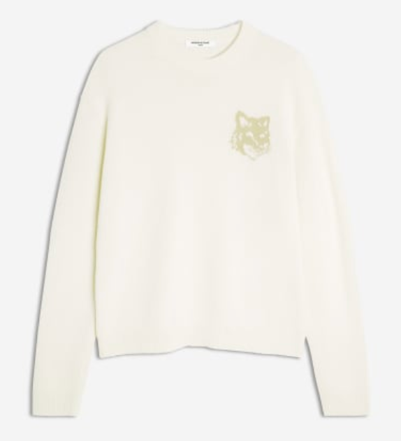 FOX HEAD INTARSIA MERINO JUMPER