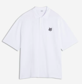 BOLD FOX HEAD PATCH OVERSIZE POLO