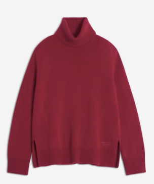 MERINO WOOL COMFORT TURTLENECK JUMPER