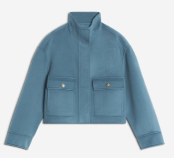 DOUBLE FACE CROPPED JACKET