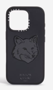 FOX HEAD IPHONE CASE BLACK