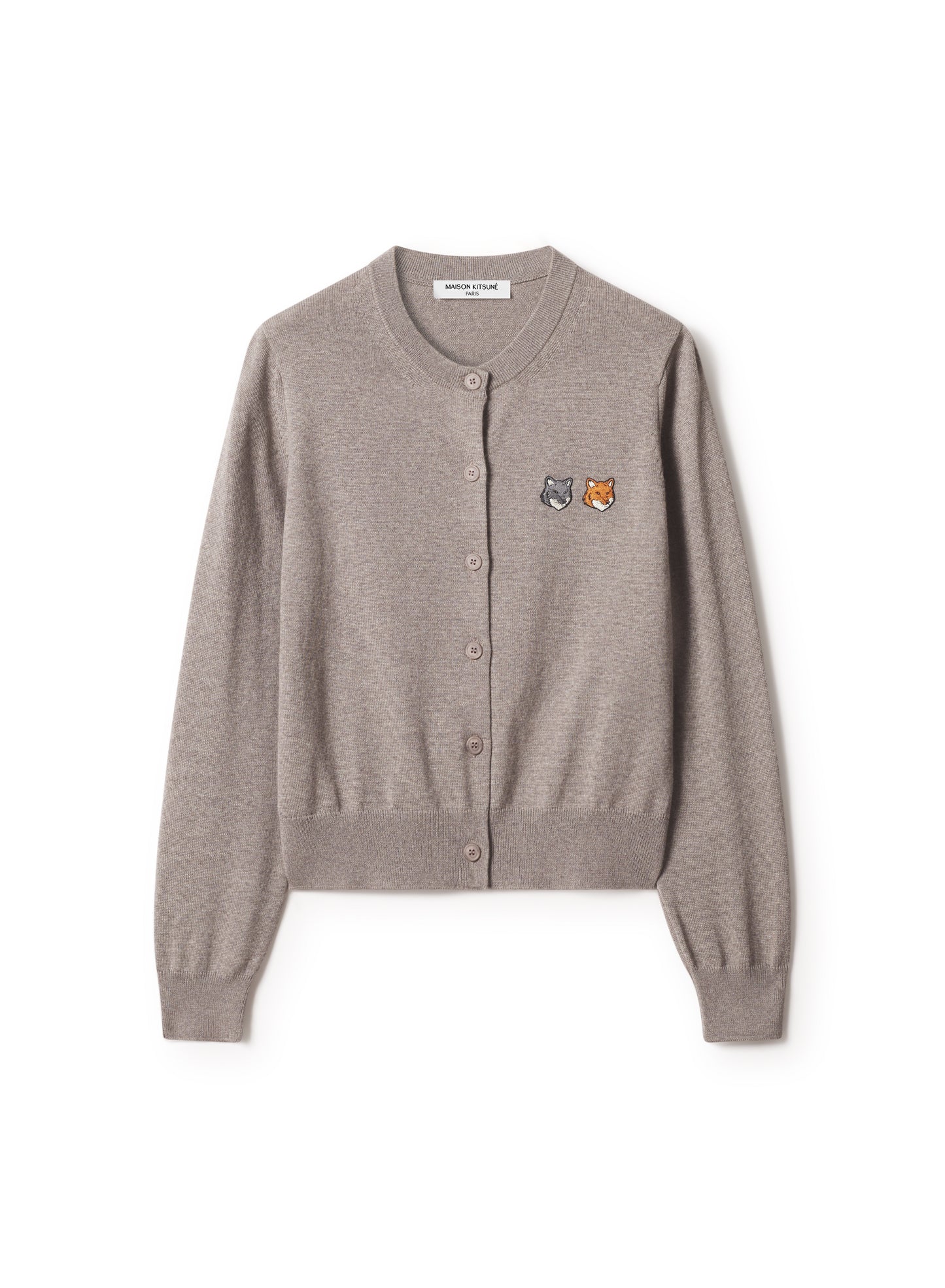 DOUBLE FOX HEAD REGULAR CARDIGAN