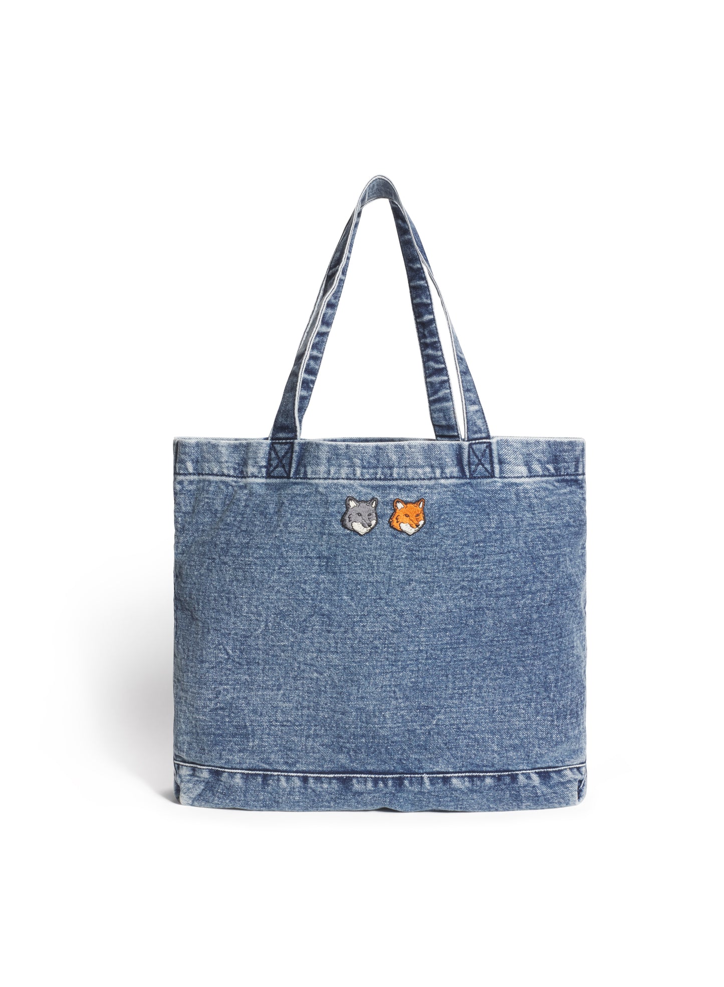 DOUBLE FOX HEAD TOTE