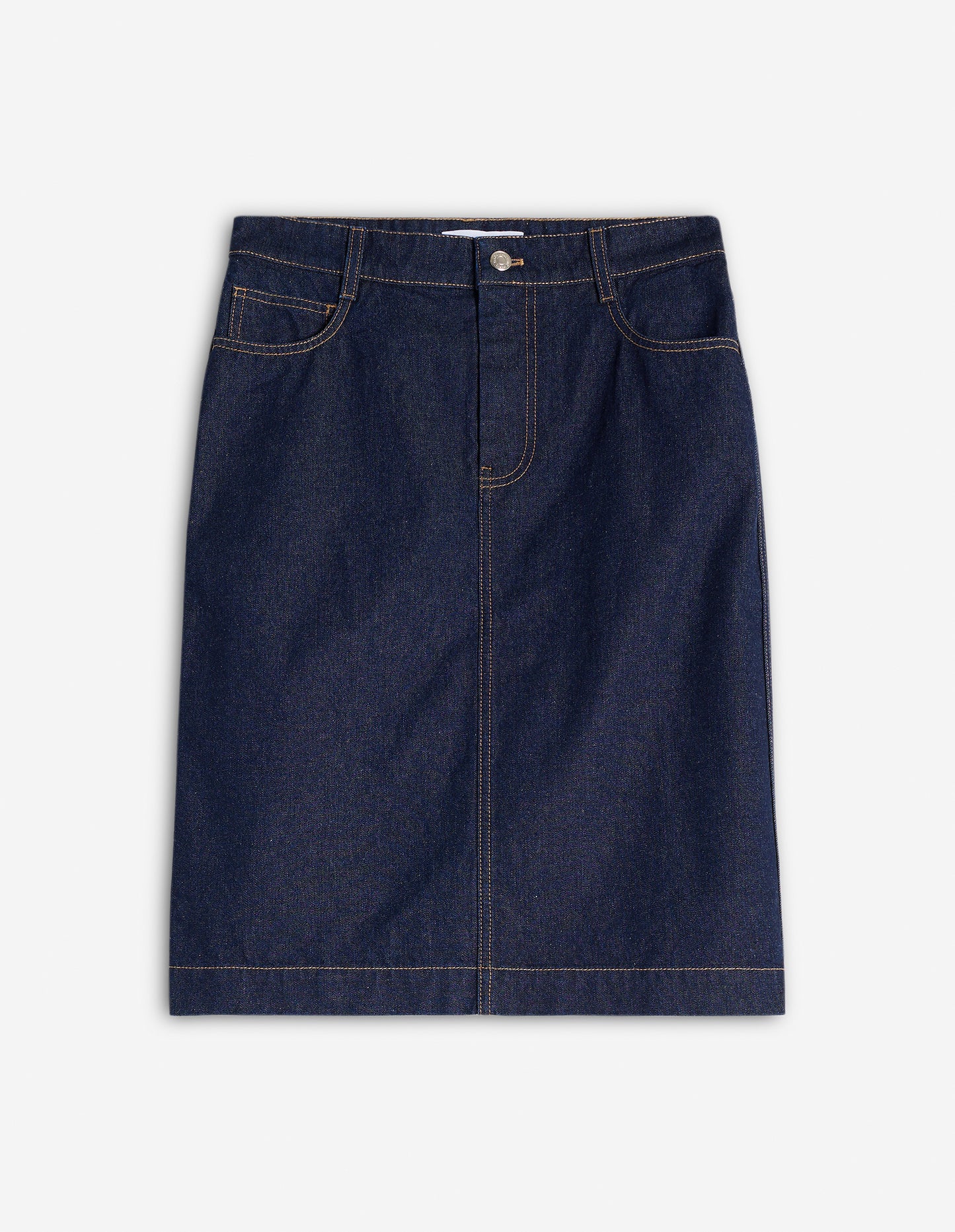 STRAIGHT DENIM SKIRT