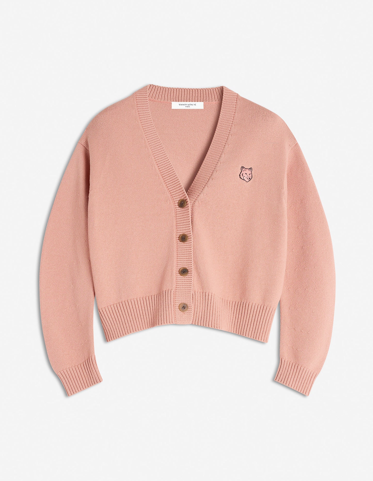 BOLD FOX HEAD PATCH COMFORT CARDIGAN