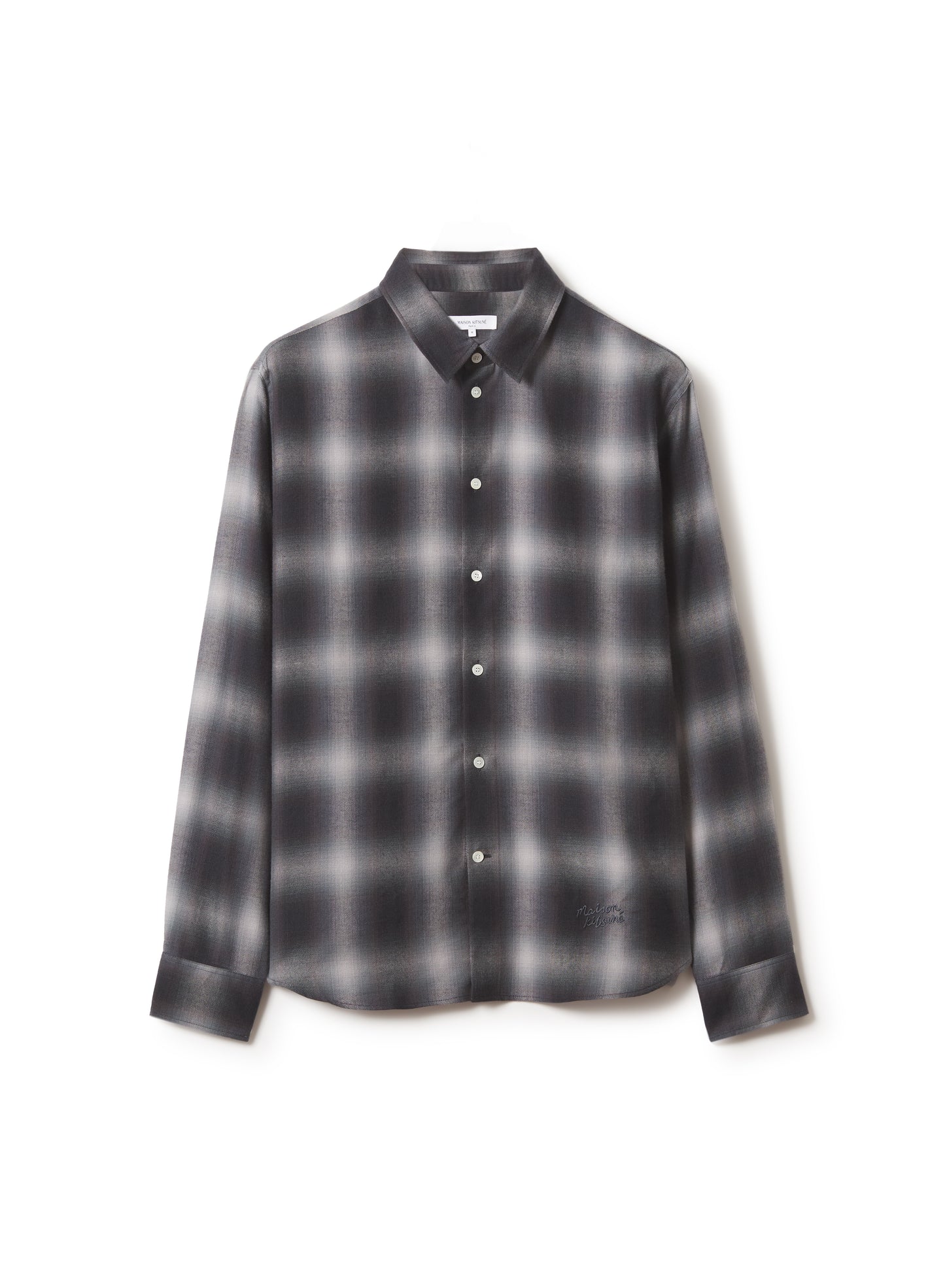 GRADIENT CHECK CASUAL SHIRT