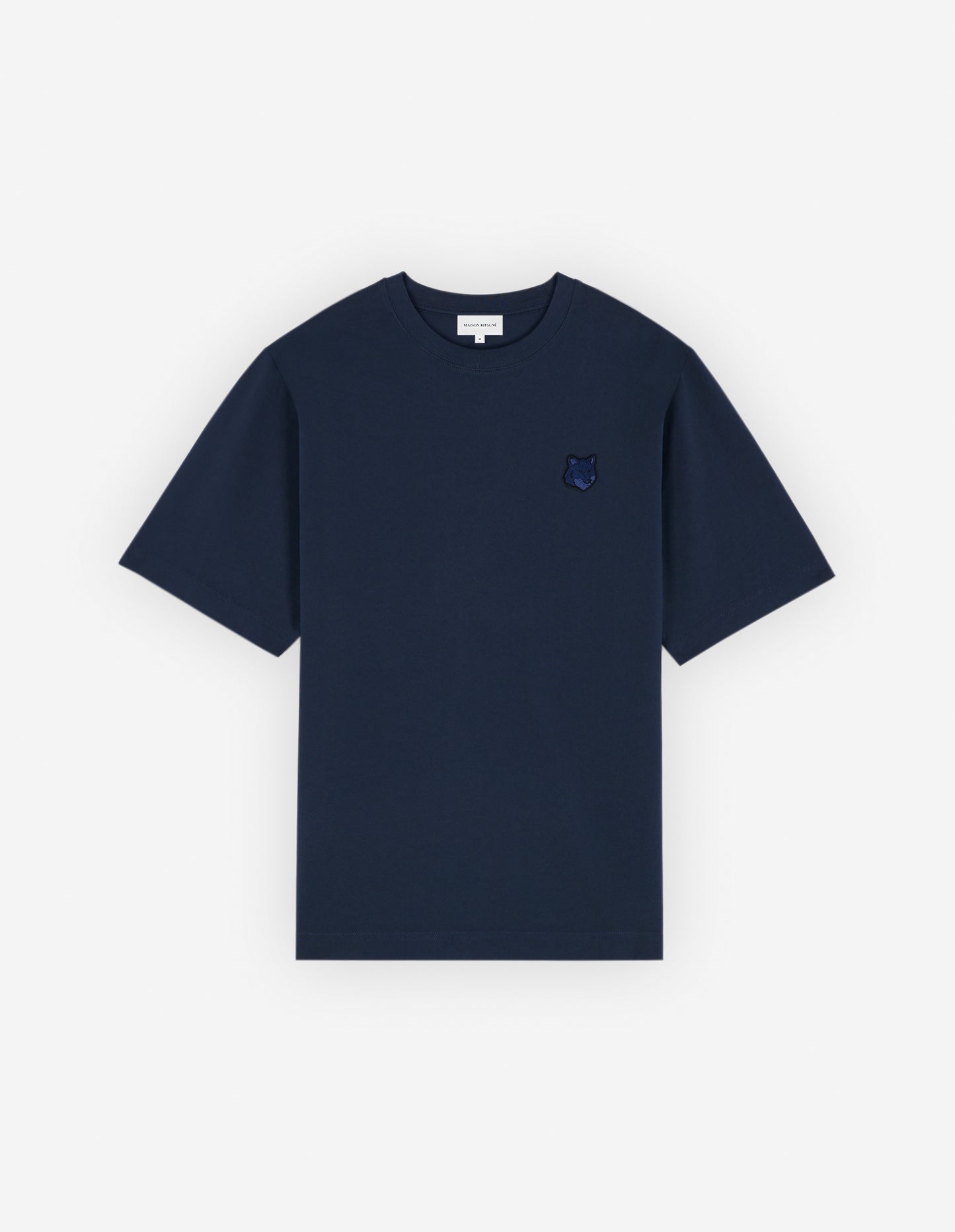 BOLD FOX HEAD PATCH OVERSIZE TEE SHIRT