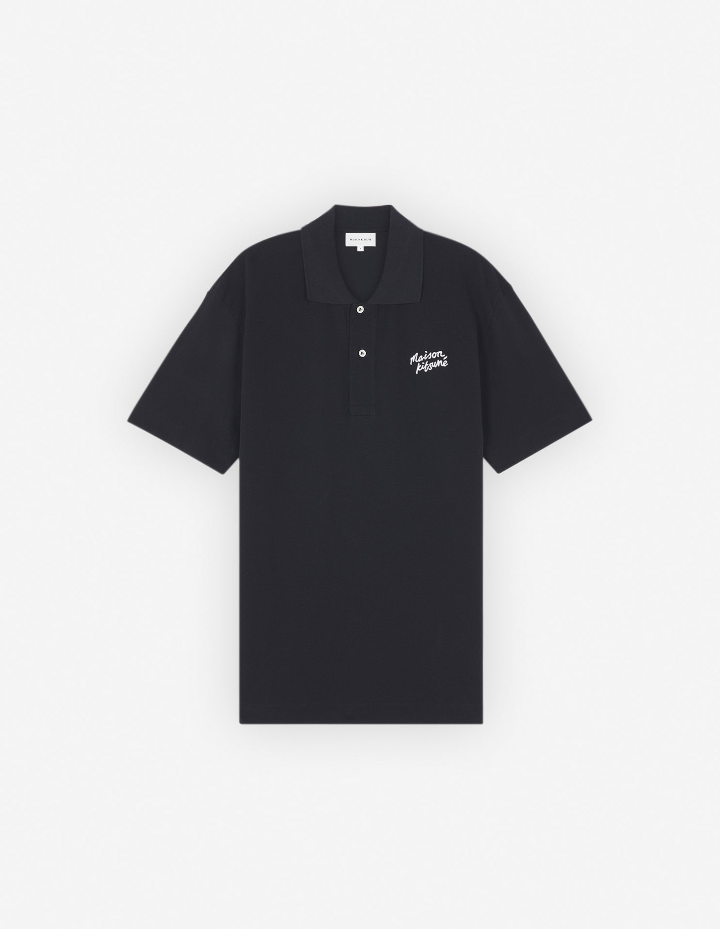 MAISON KITSUNE HANDWRITING COMFORT POLO