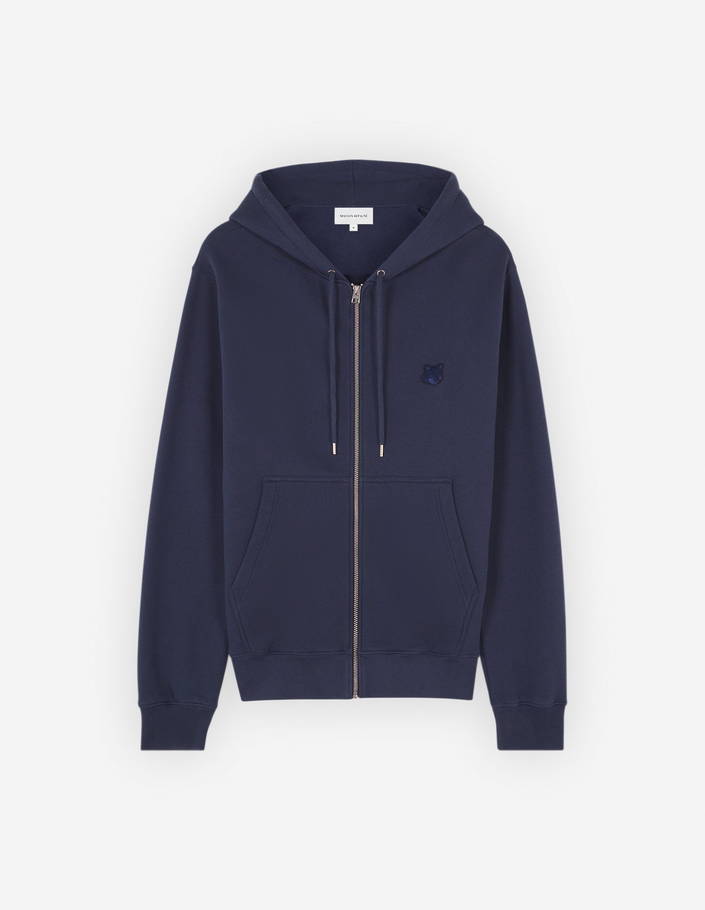 BOLD FOX HEAD PATCH COMFORT ZIPPED HOODIE