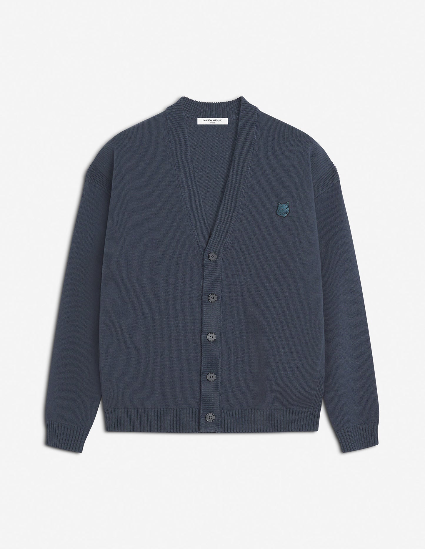 BOLD FOX HEAD PATCH COMFORT CARDIGAN