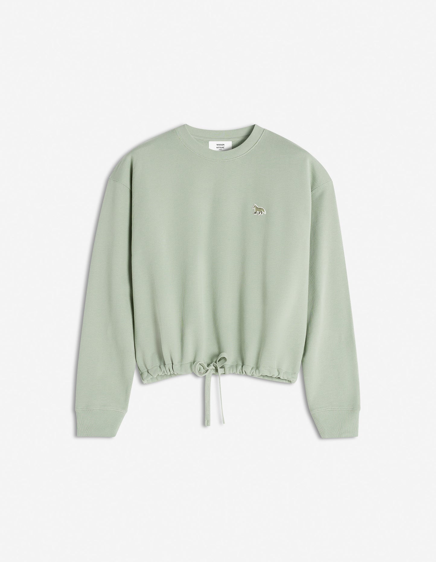 BABY FOX PATCH DRAWSTRING COMFORT SWEATSHIRT