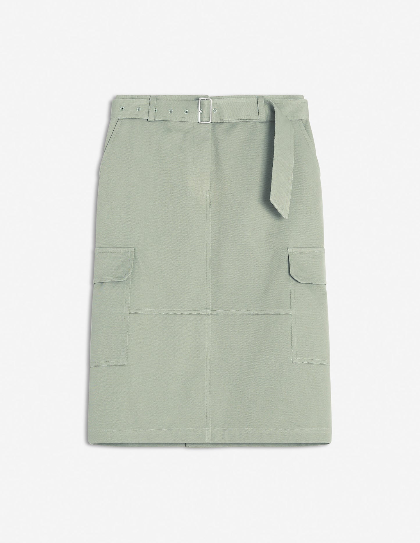 BELTED UTILITY SKIRT