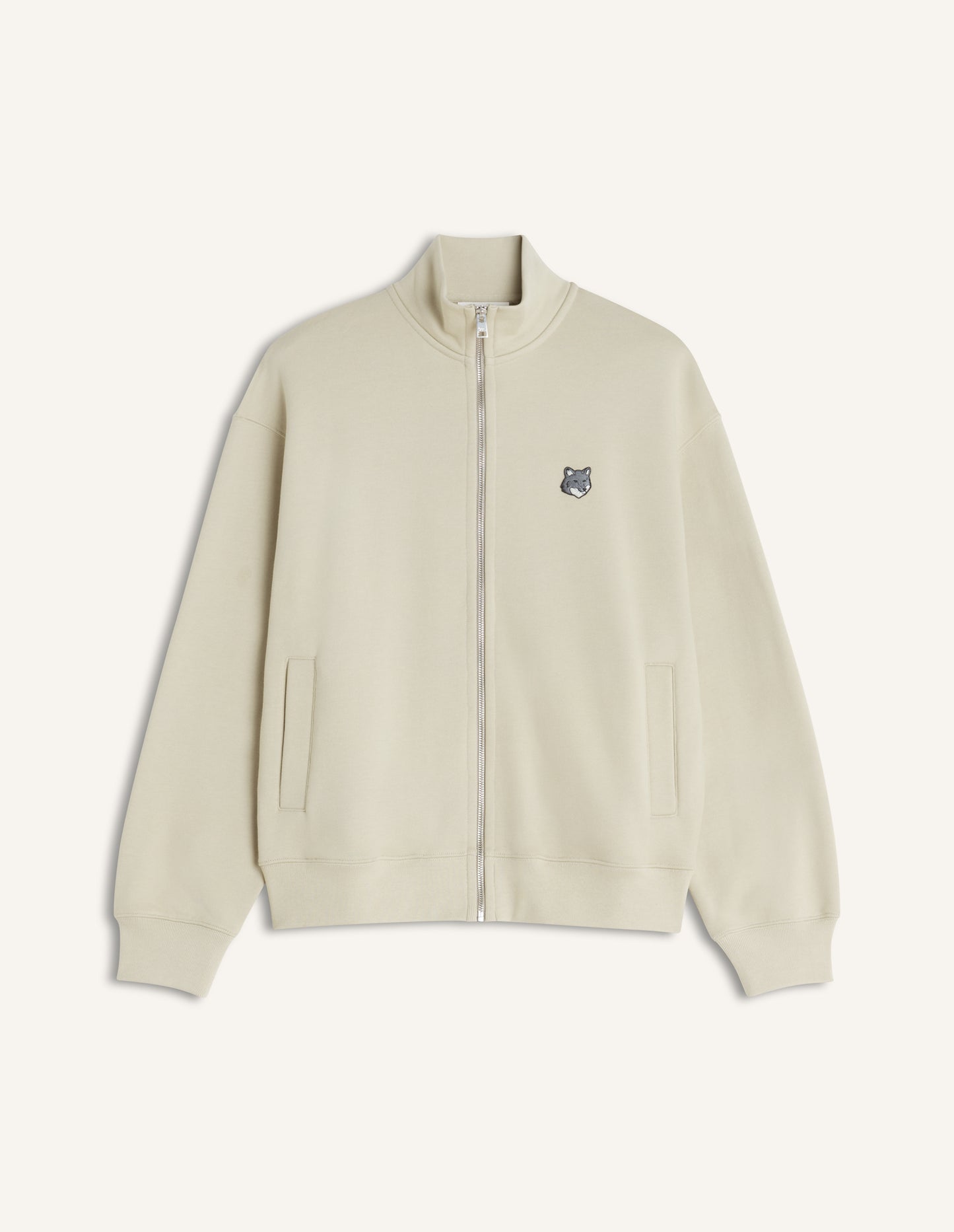 FOX HEAD ZIPPED COMFORT SWEATSHIRT