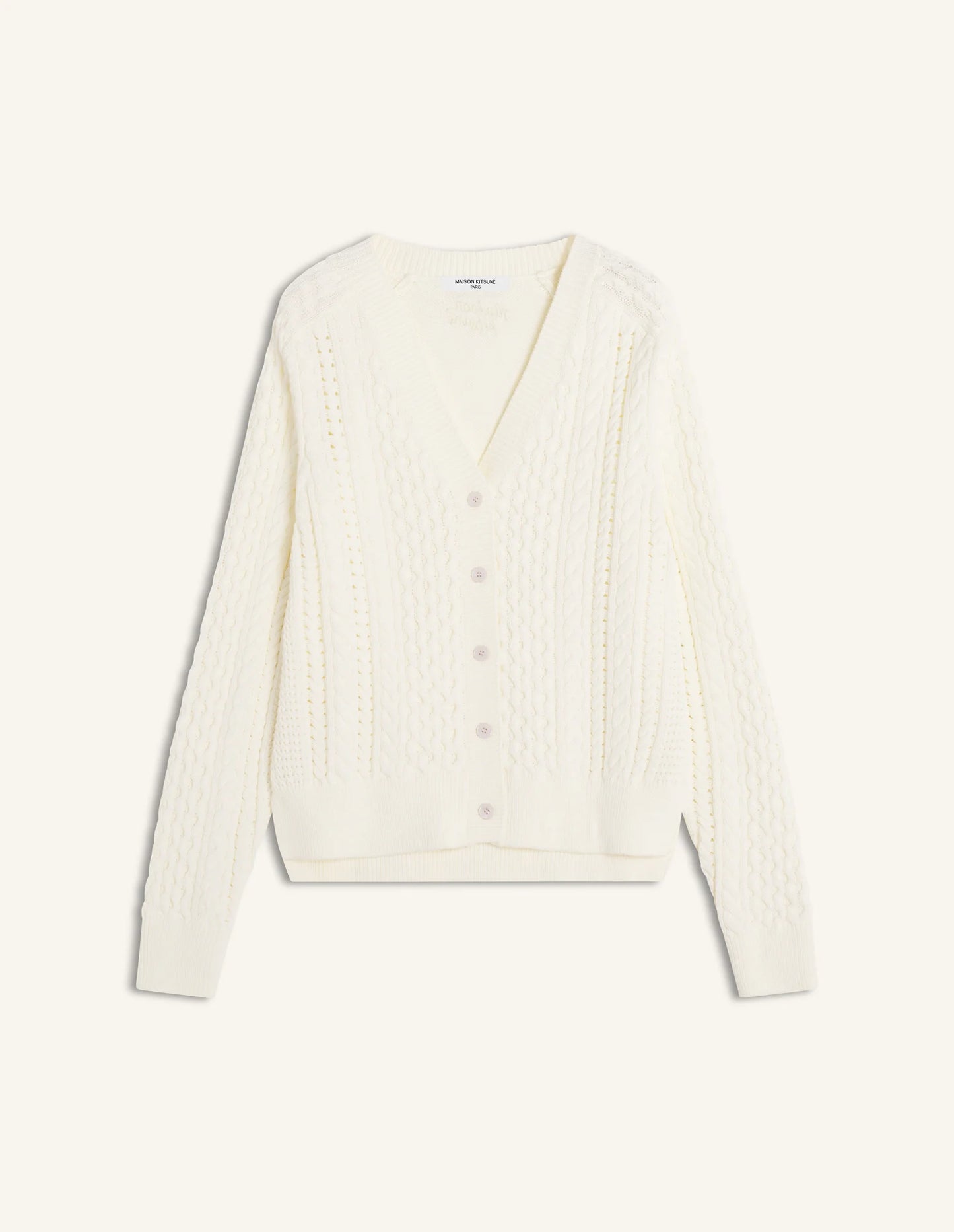 CABLE KNIT CARDIGAN