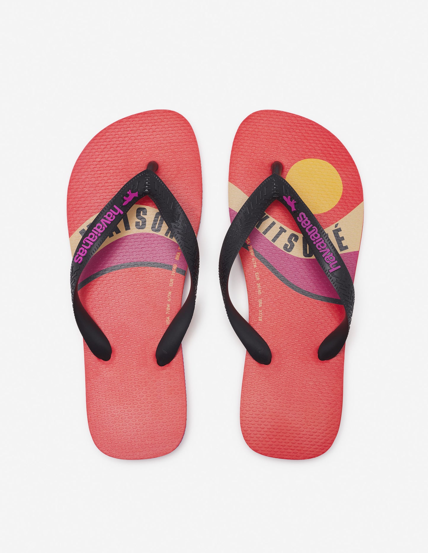 MAISON KITSUNE x HAVAIANAS WAVE FLIP FLOP