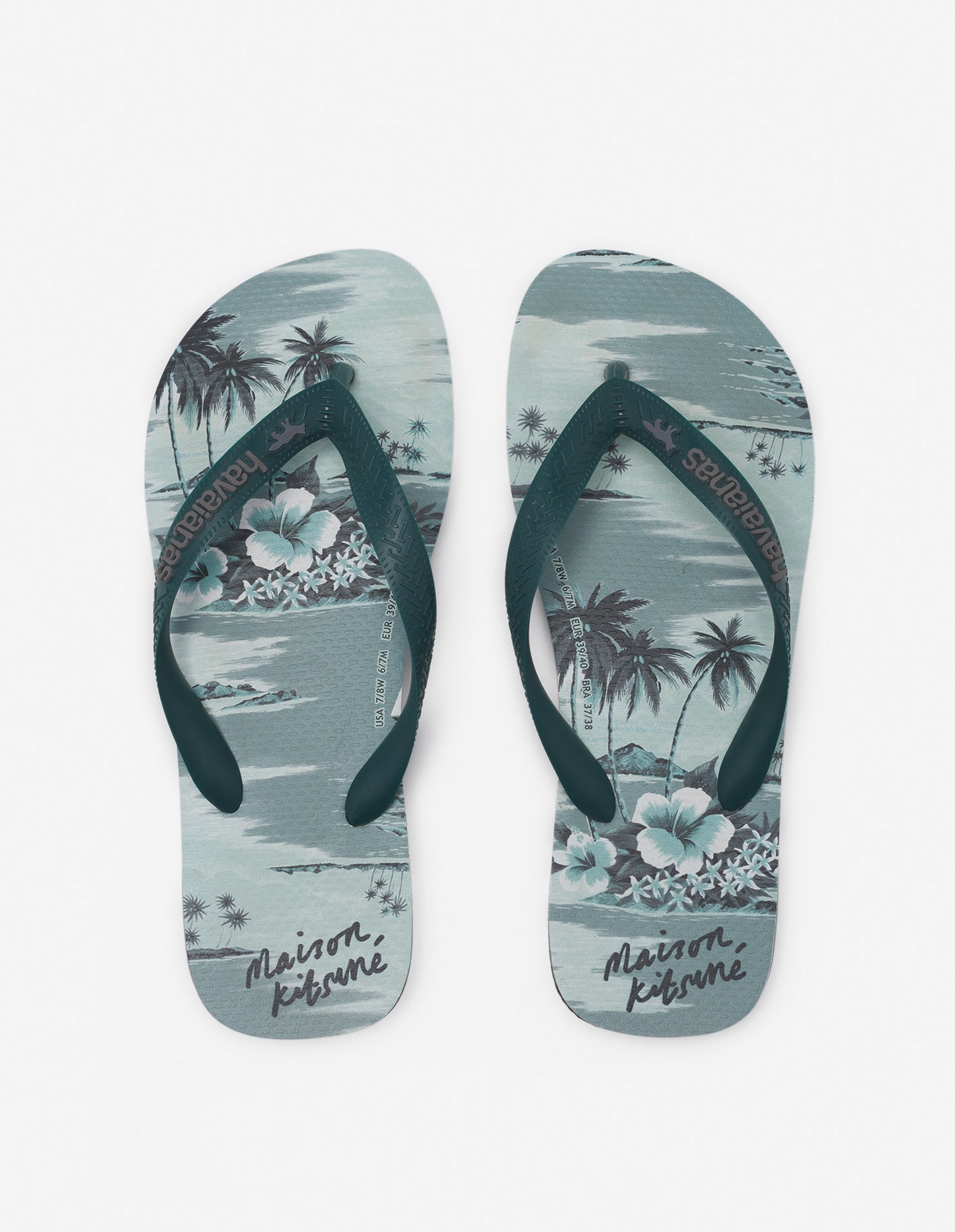 MAISON KITSUNE x HAVAIANAS HAWAIIAN FLIP FLOP