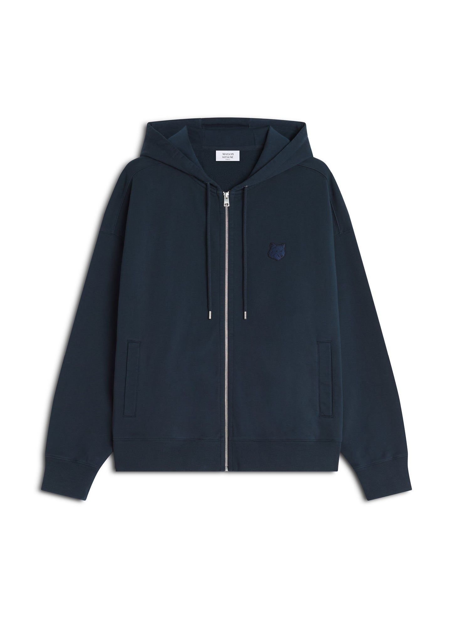 FOX HEAD ZIPPED OVERSIZE HOODIE