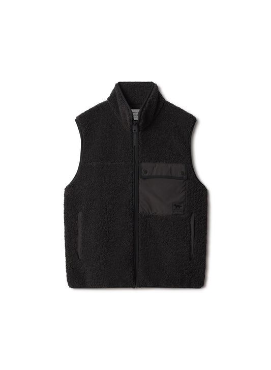 FLEECE SLEEVELESS JACKET