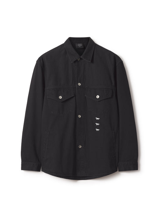MAISON KITSUNÉ X KURO DENIM SHIRT