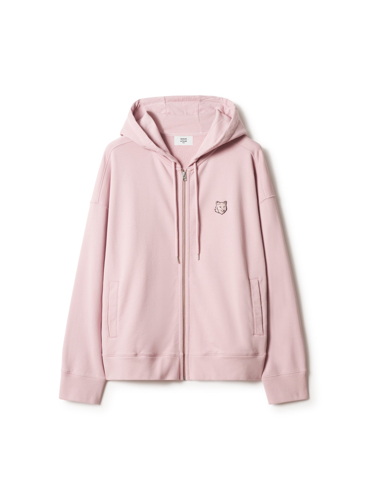 FOX HEAD ZIPPED OVERSIZE HOODIE