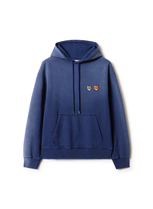 DOUBLE FOX HEAD FADED COMFORT HOODIE