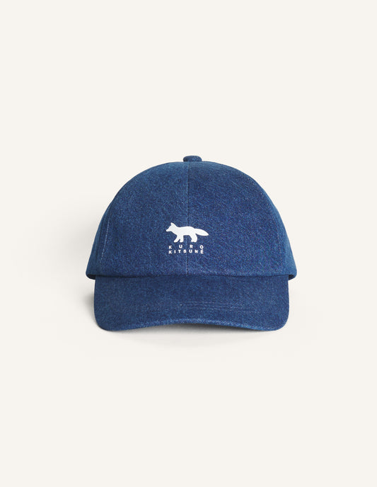 MAISON KITSUNE x KURO  ATELIER DENIM CAP