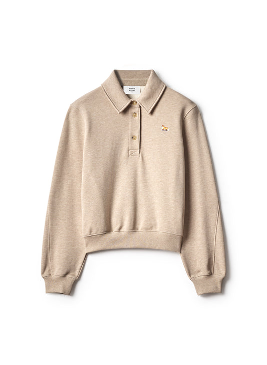 BABY FOX POLO SWEATSHIRT
