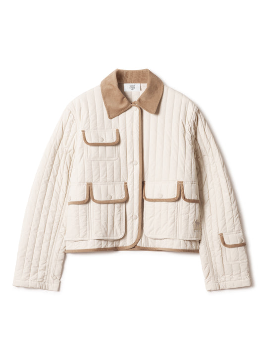 QUILTED MINI BARN JACKET