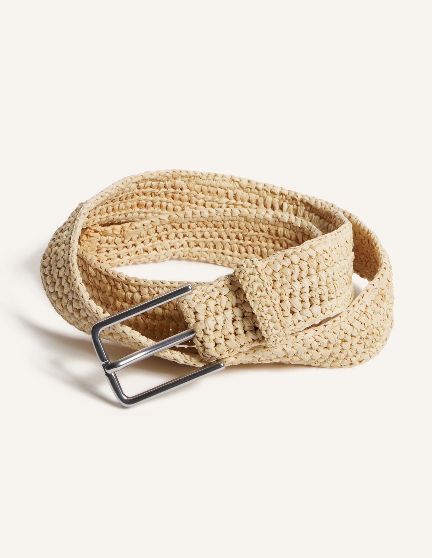 RAFFIA BELT