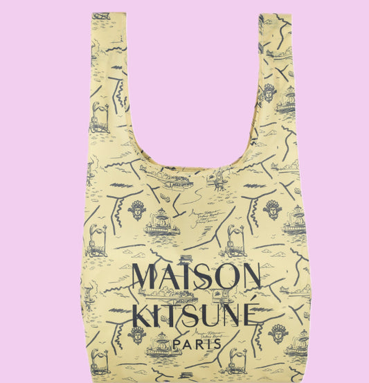 PARISIAN MAP FOLDABLE TOTE