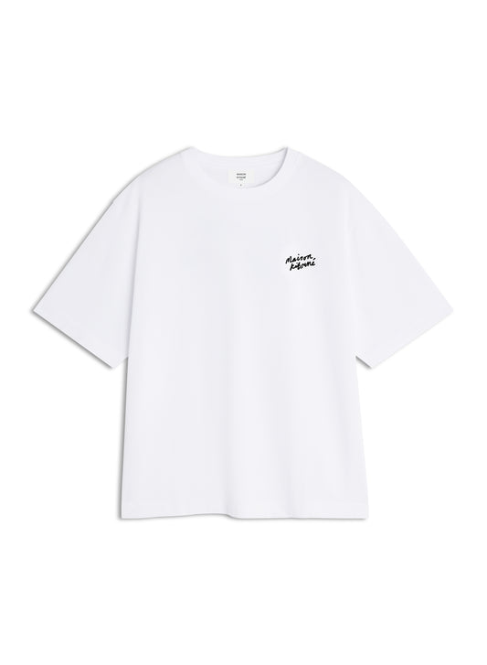 MAISON KITSUNÉ HANDWRITING OVERSIZE TEE-SHIRT
